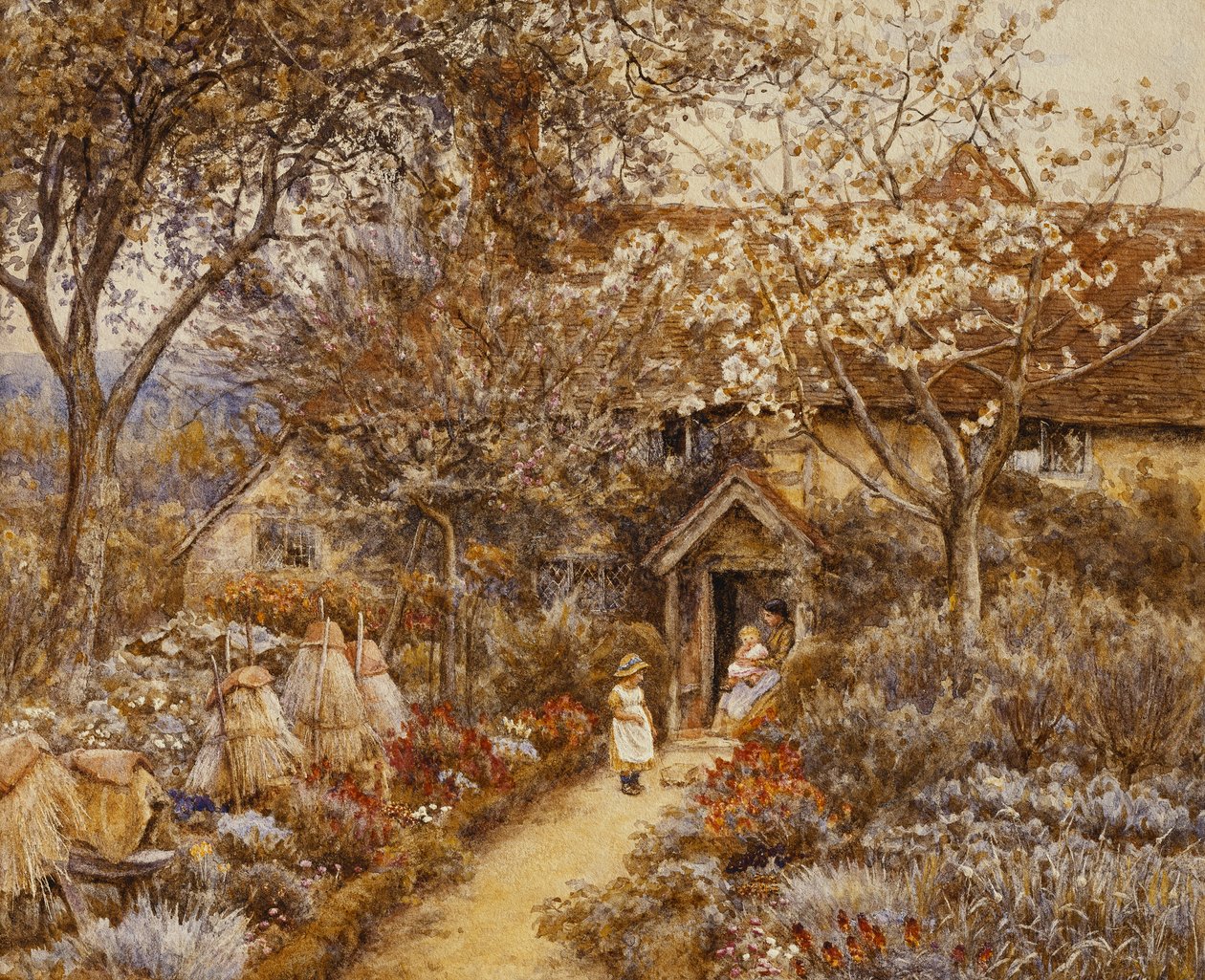 Lente, 1883 door Helen Allingham