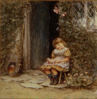 De Favoriete Pop door Helen Allingham