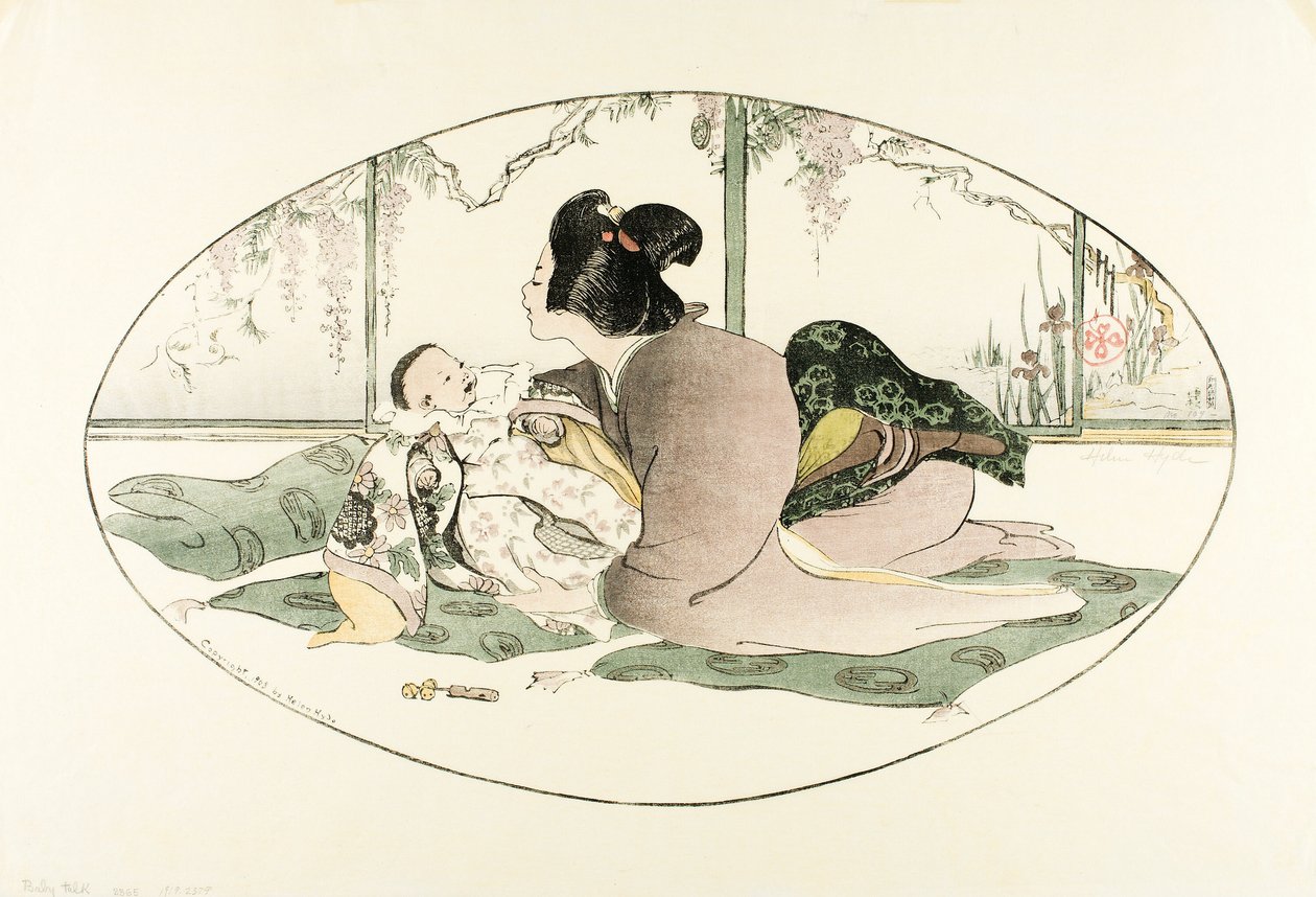 Baby Praat door Helen Hyde