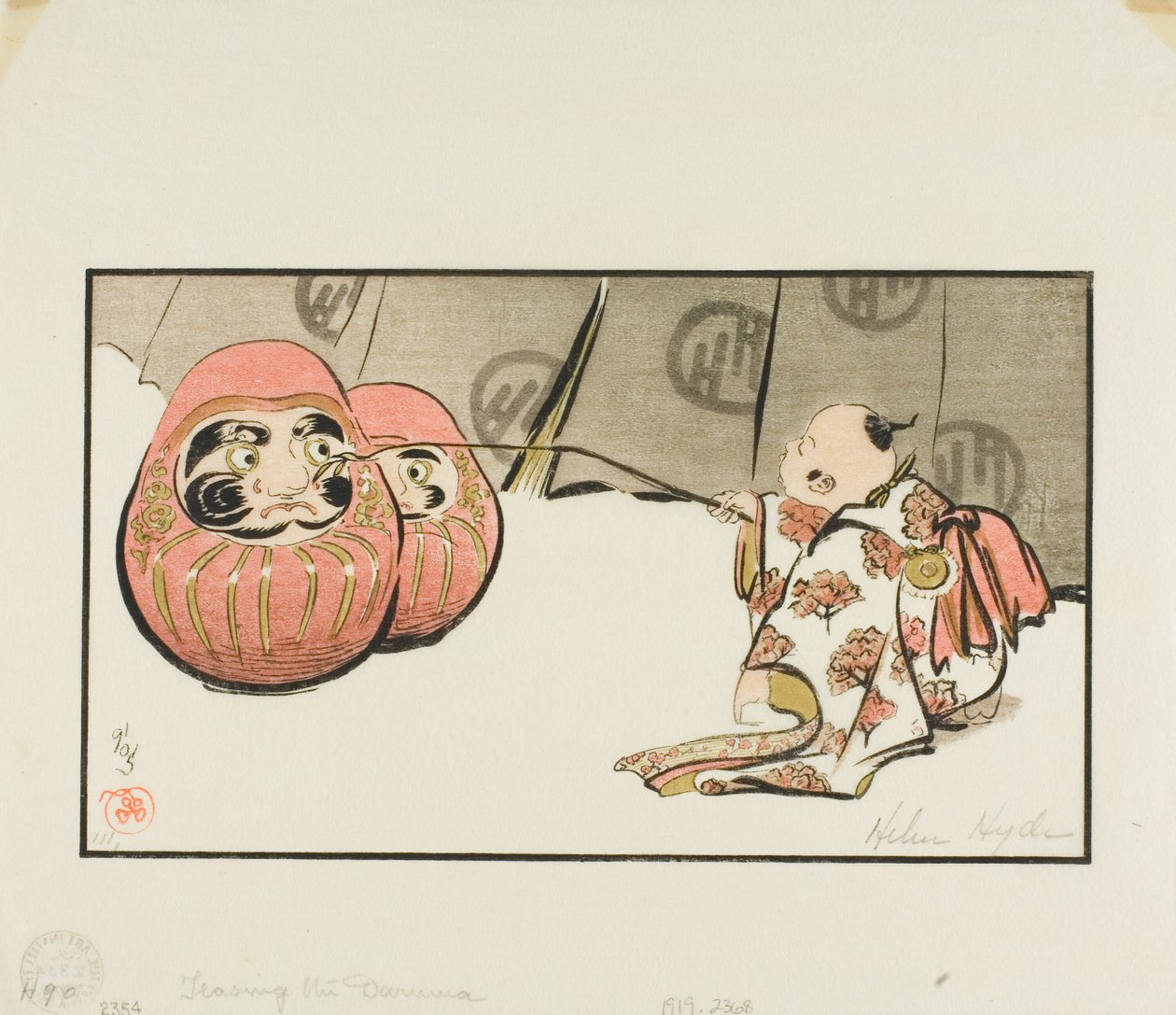 De Daruma Plagen door Helen Hyde