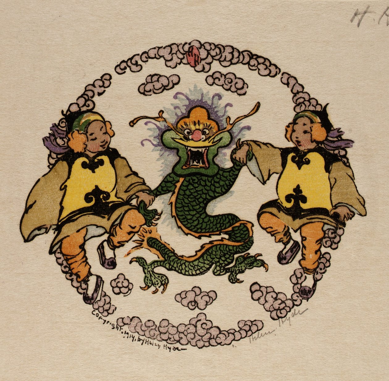 De woedende draak door Helen Hyde