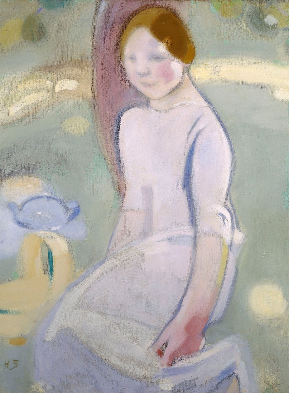 Onder de Linde door Helene Schjerfbeck