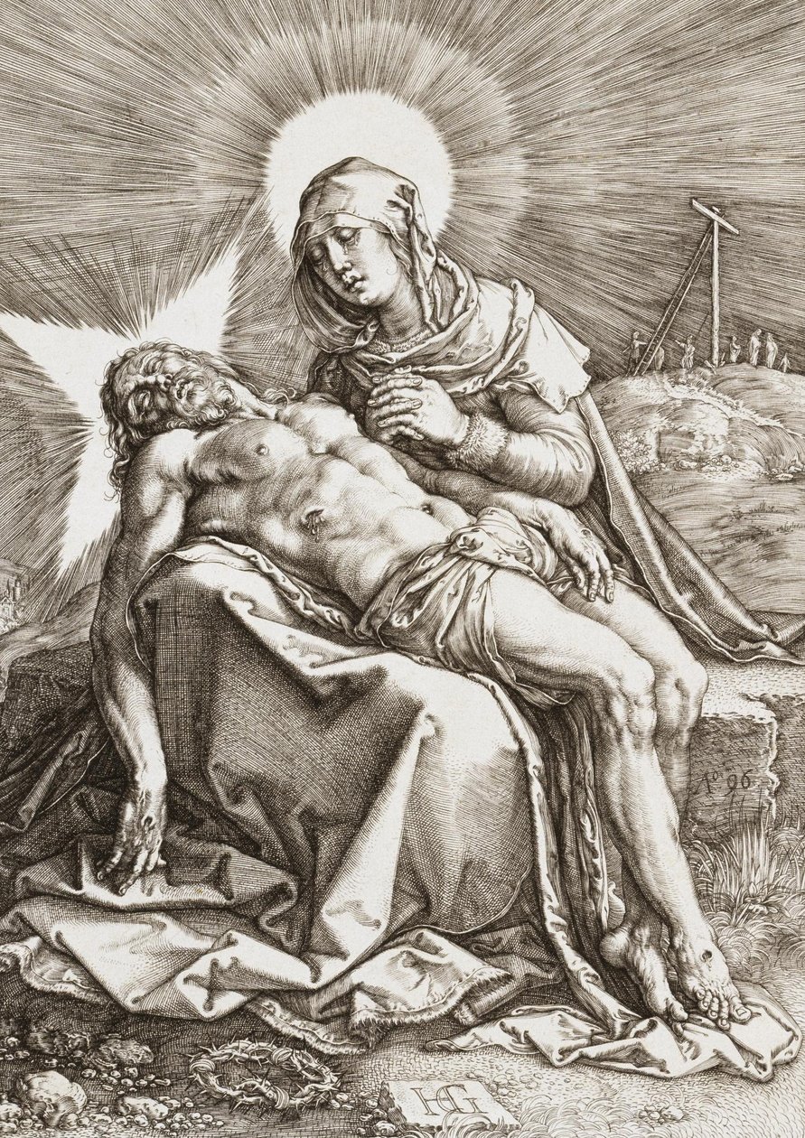 Pietà door Hendrik Goltzius