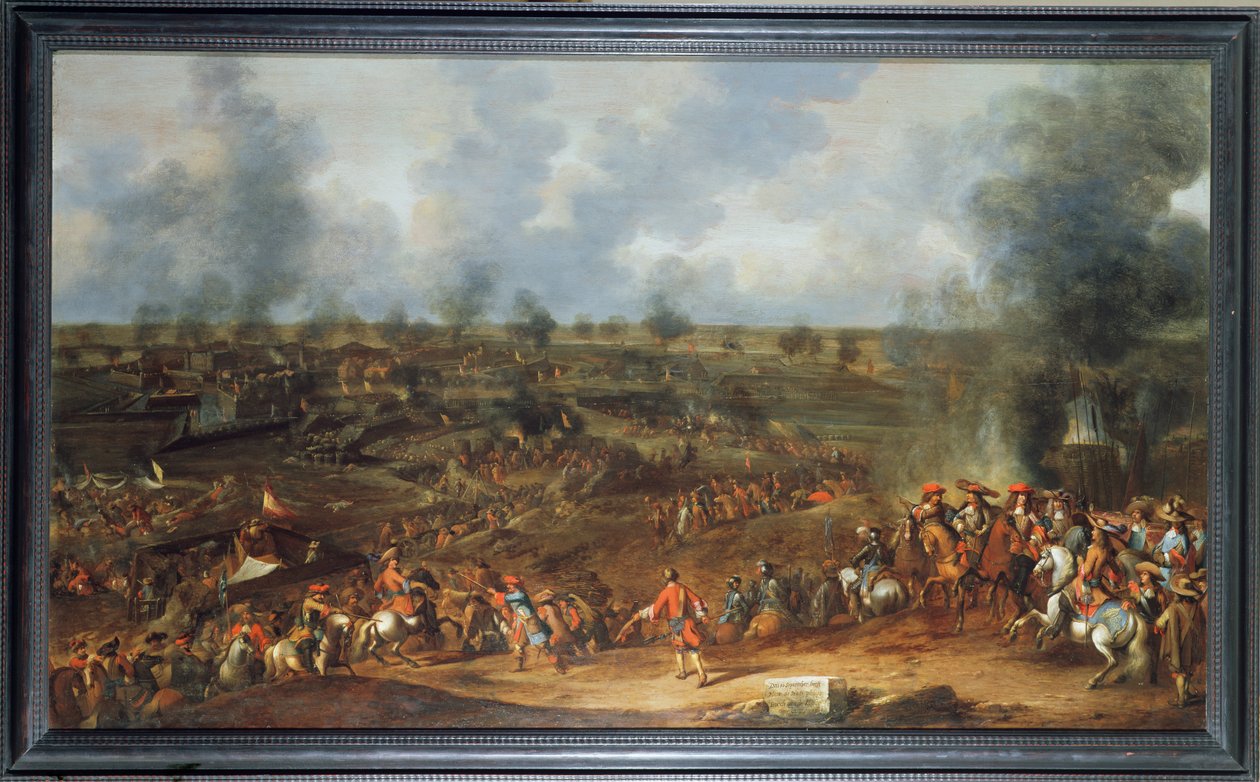 Het Beleg van Namen, 1692, 18e eeuw door Hendrick de Meyer