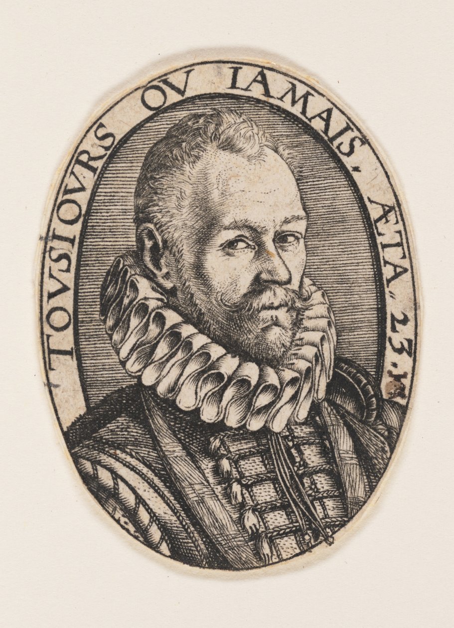 Arnout van Beresteyn door Hendrick Goltzius