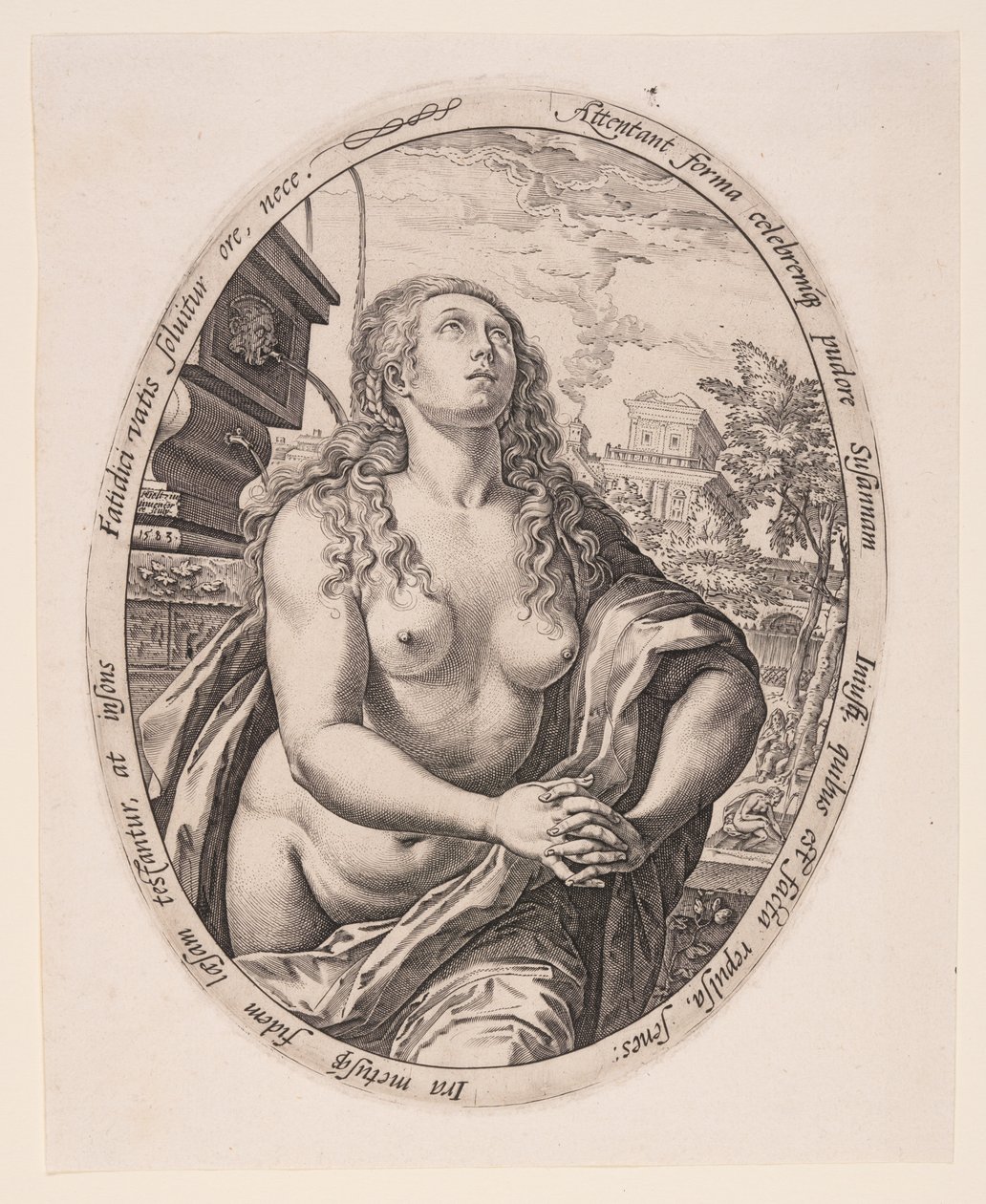 Susanna door Hendrick Goltzius