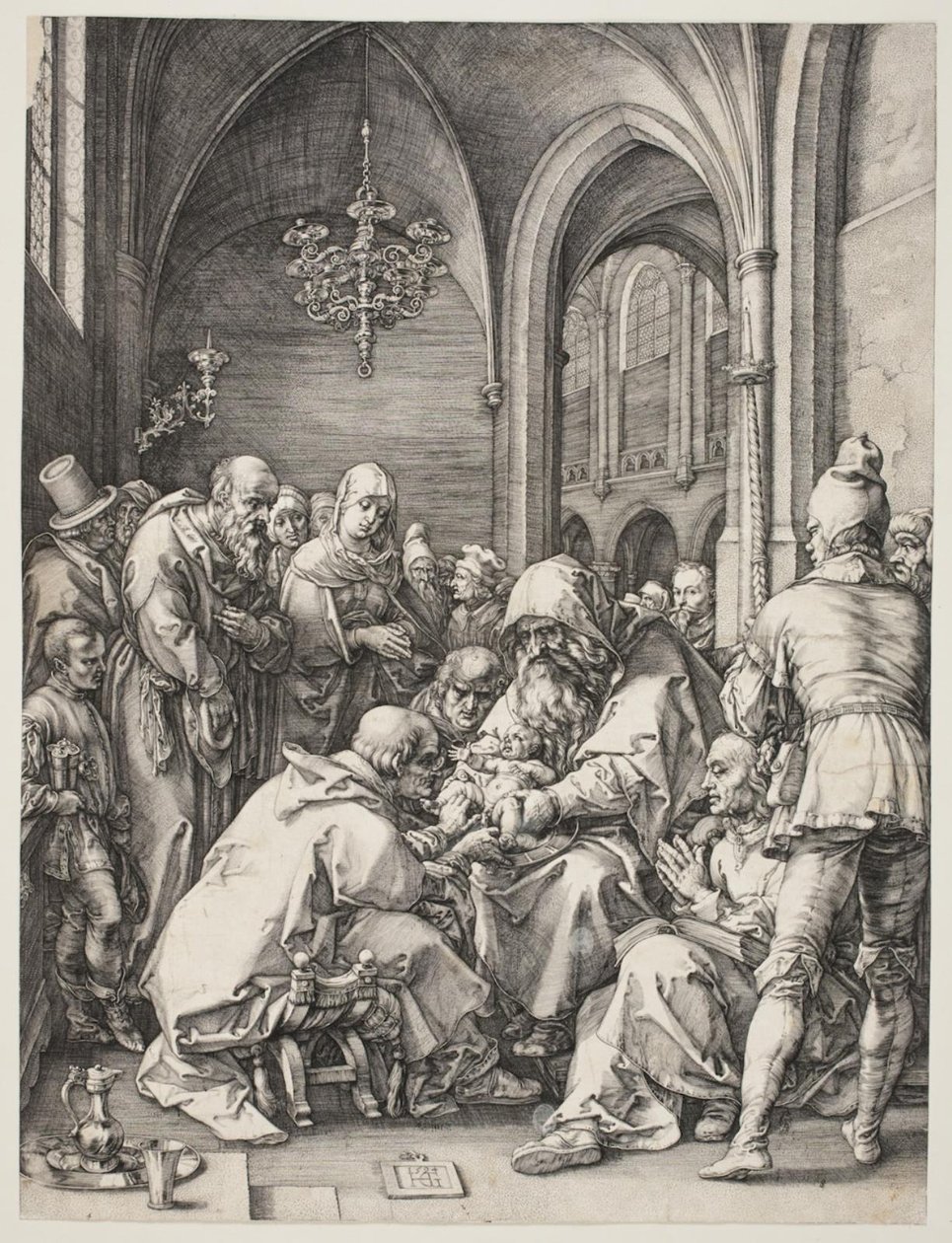 De Besnijdenis door Hendrick Goltzius
