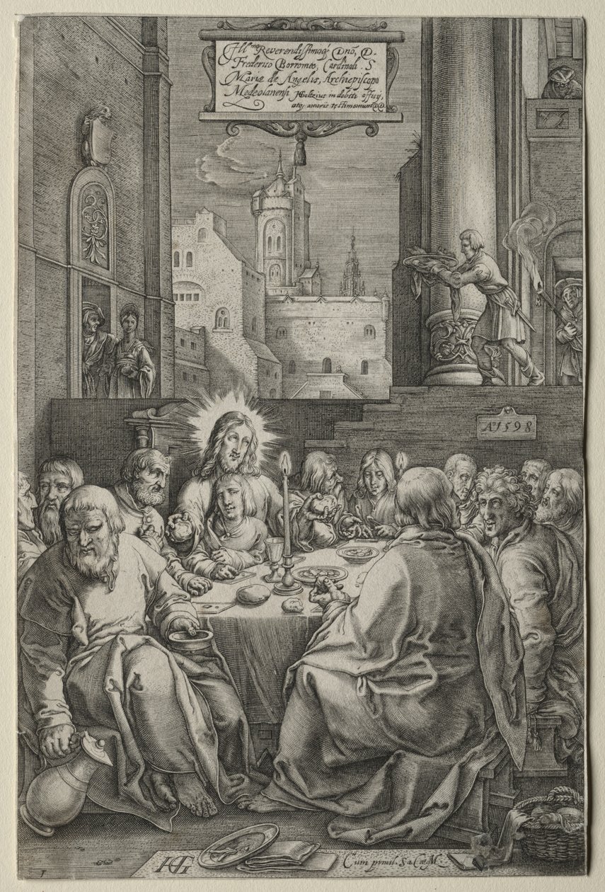 De Passie door Hendrick Goltzius