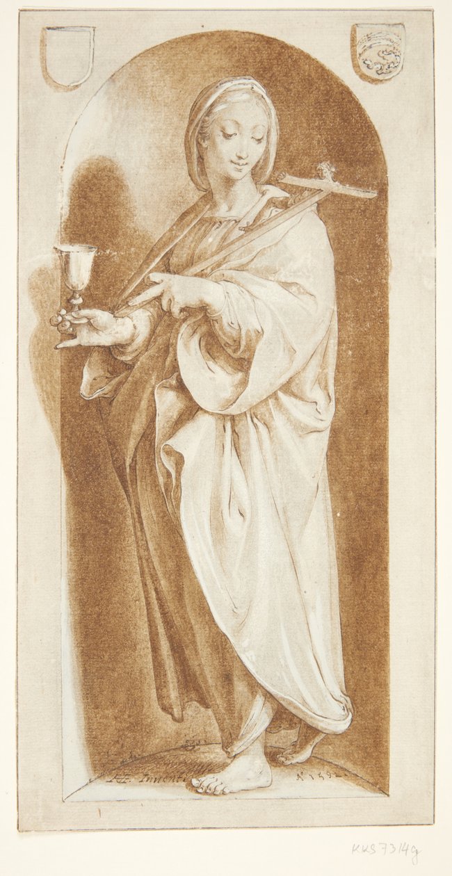 Geloof door Hendrick Goltzius