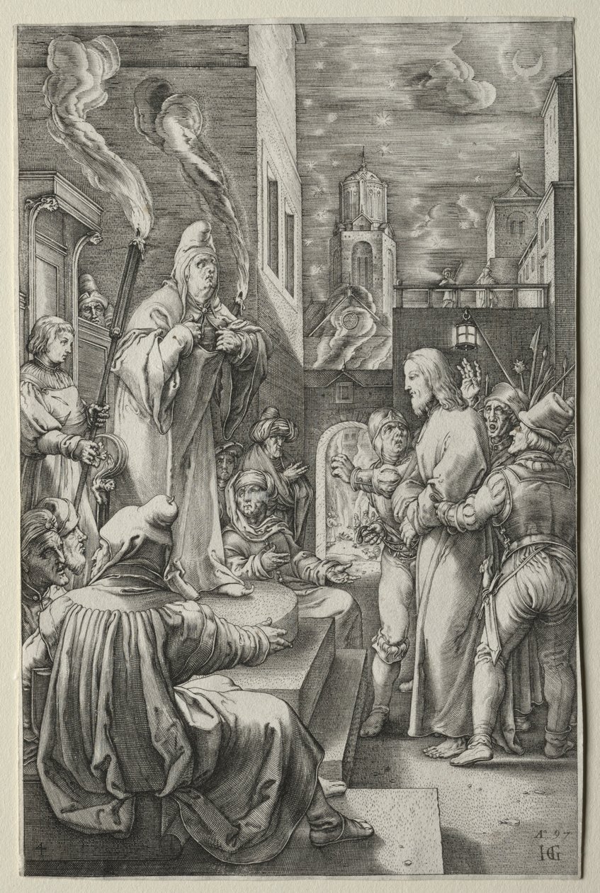 De Passie door Hendrik Goltzius