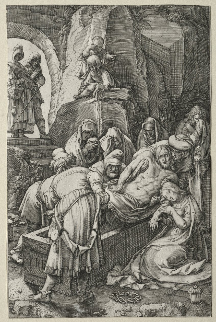 De Passie door Hendrik Goltzius