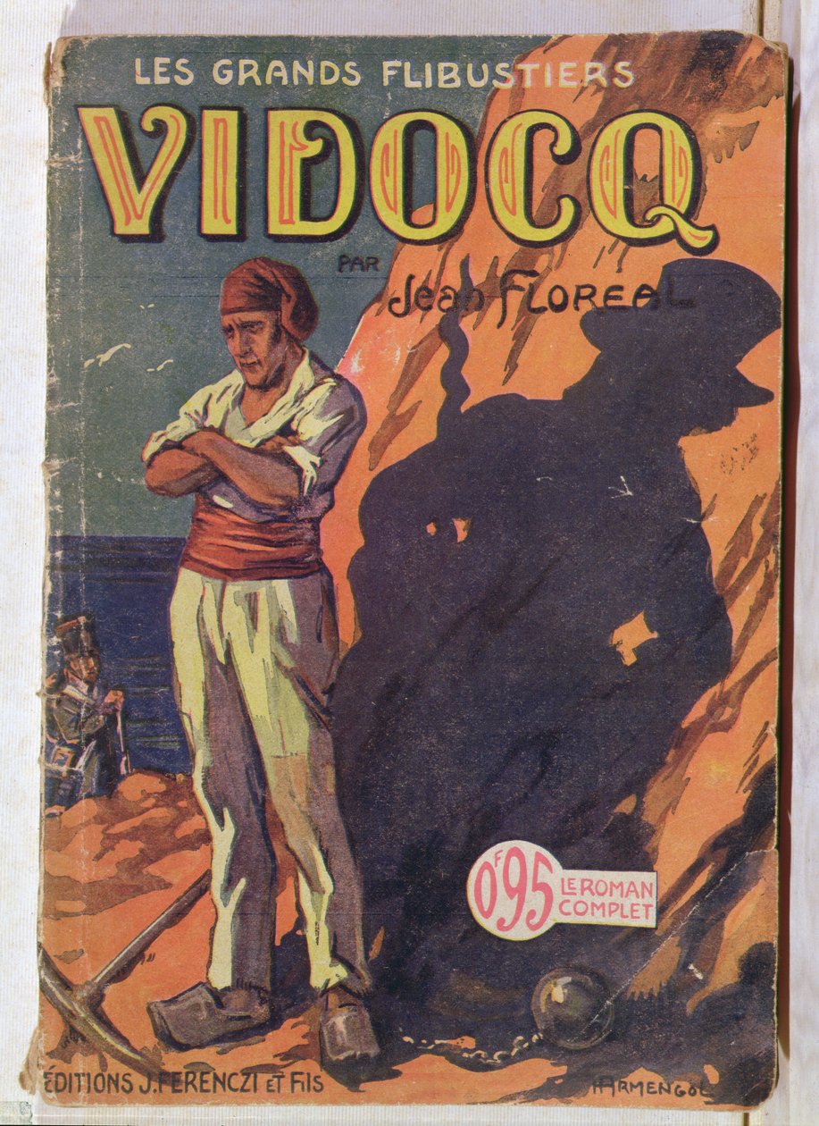 Vidocq in de Strafkolonie, omslag van het boek 