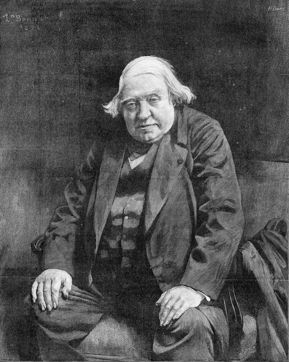 gegraveerd portret door Henri Dochy d Bonnat