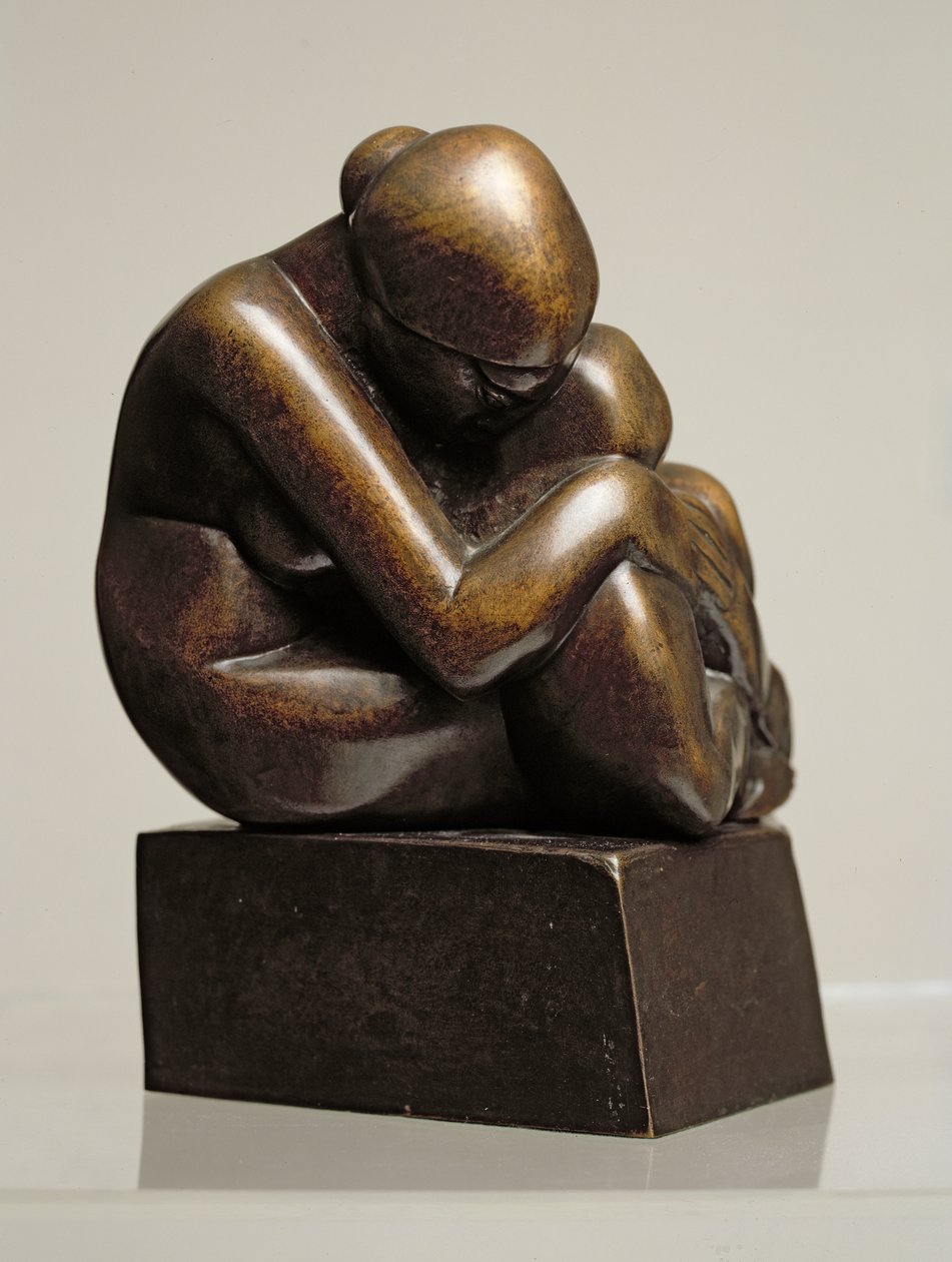 Moederschap (brons) door Henri Gaudier Brzeska