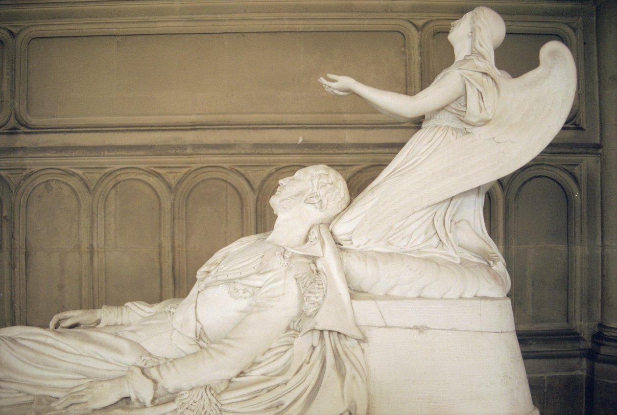 Cenotaaf van Ferdinand Louis Philippe (1810-42), Hertog van Orleans, 1843 door Henri Joseph Francois de, baron Triqueti
