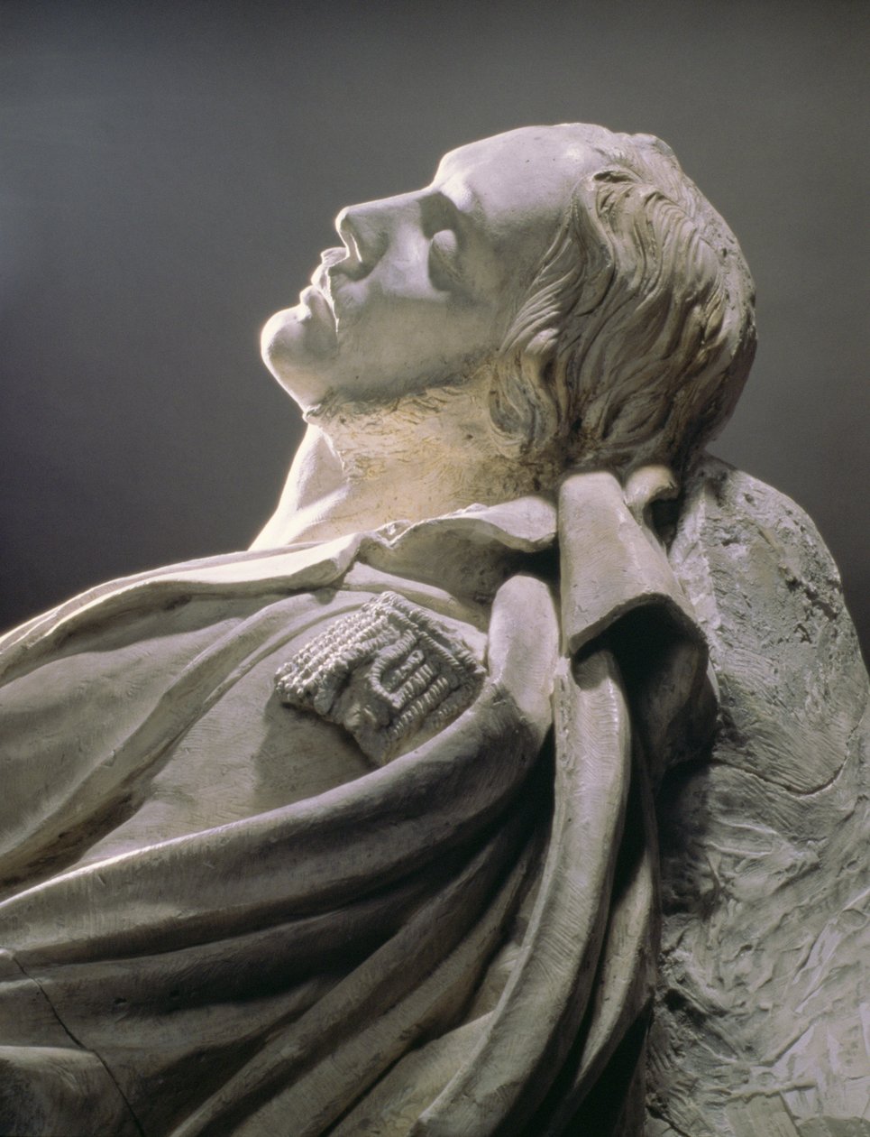 Beeld van Ferdinand-Philippe (1810-42) hertog van Orléans, 1842 (detail) door Henri Joseph Francois de, baron Triqueti