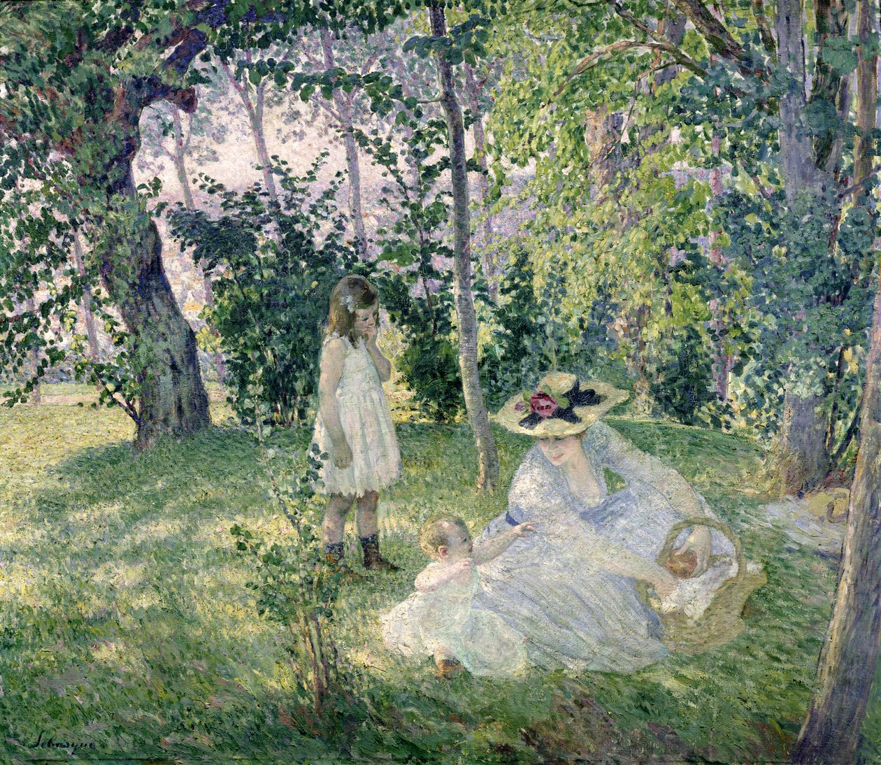 De Picknick, 1903 door Henri Lebasque