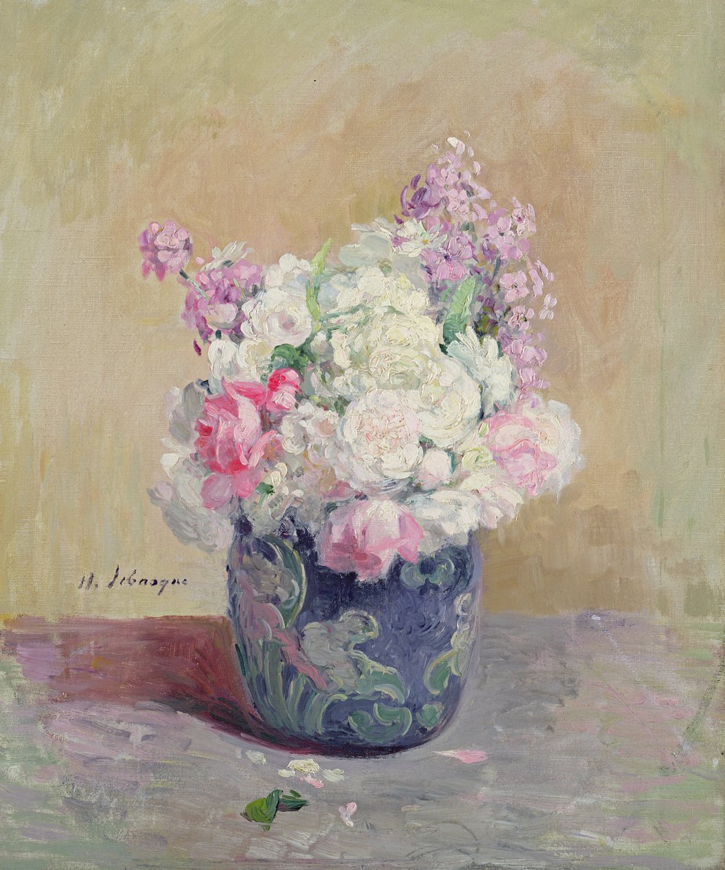 Vaas met Bloemen door Henri Lebasque