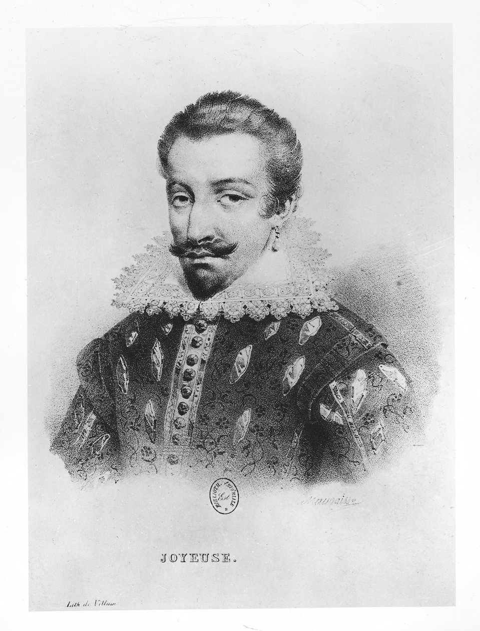 Anne, Hertog van Joyeuse door Henri Villain