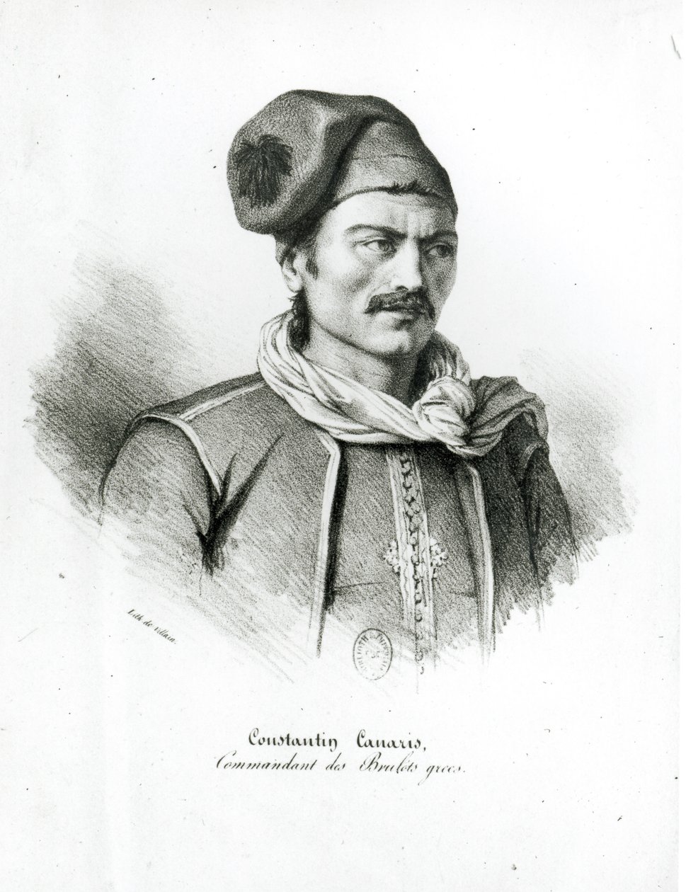 Constantine Kanaris (1790-1877) door Henri Villain