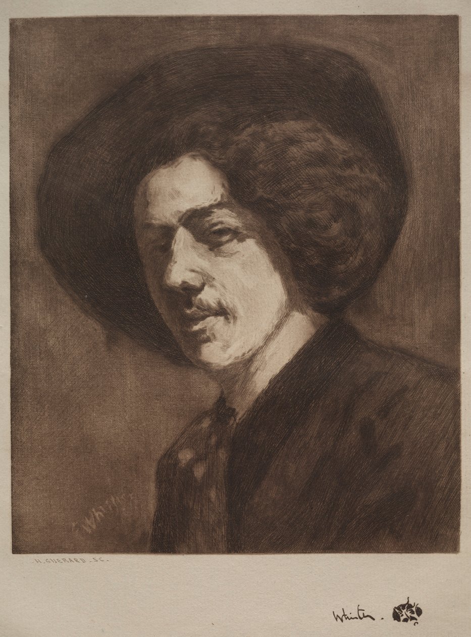 James McNeil Whistler door Henri Charles Guérard