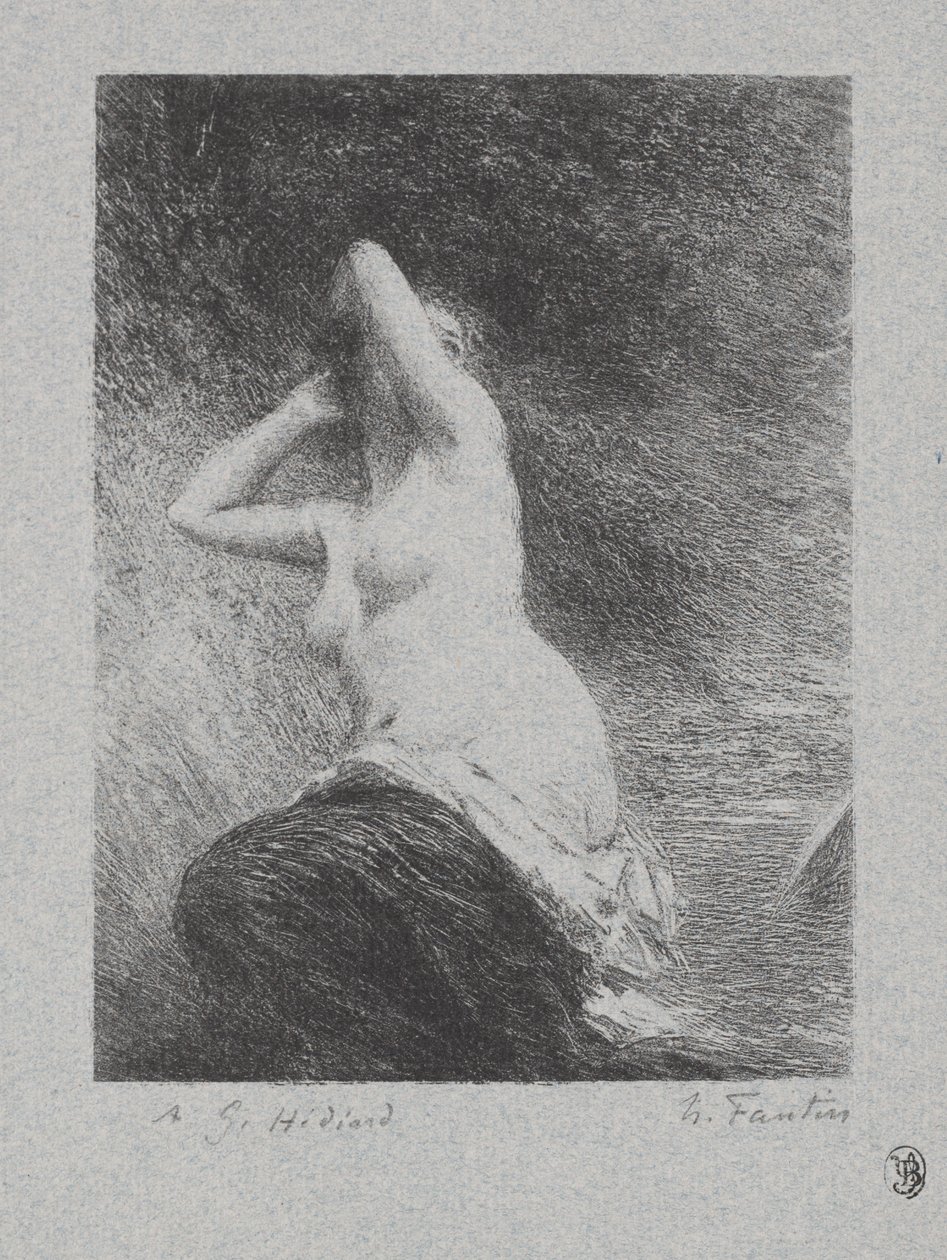 Ariadne door Ignace Henri Jean Fantin Latour