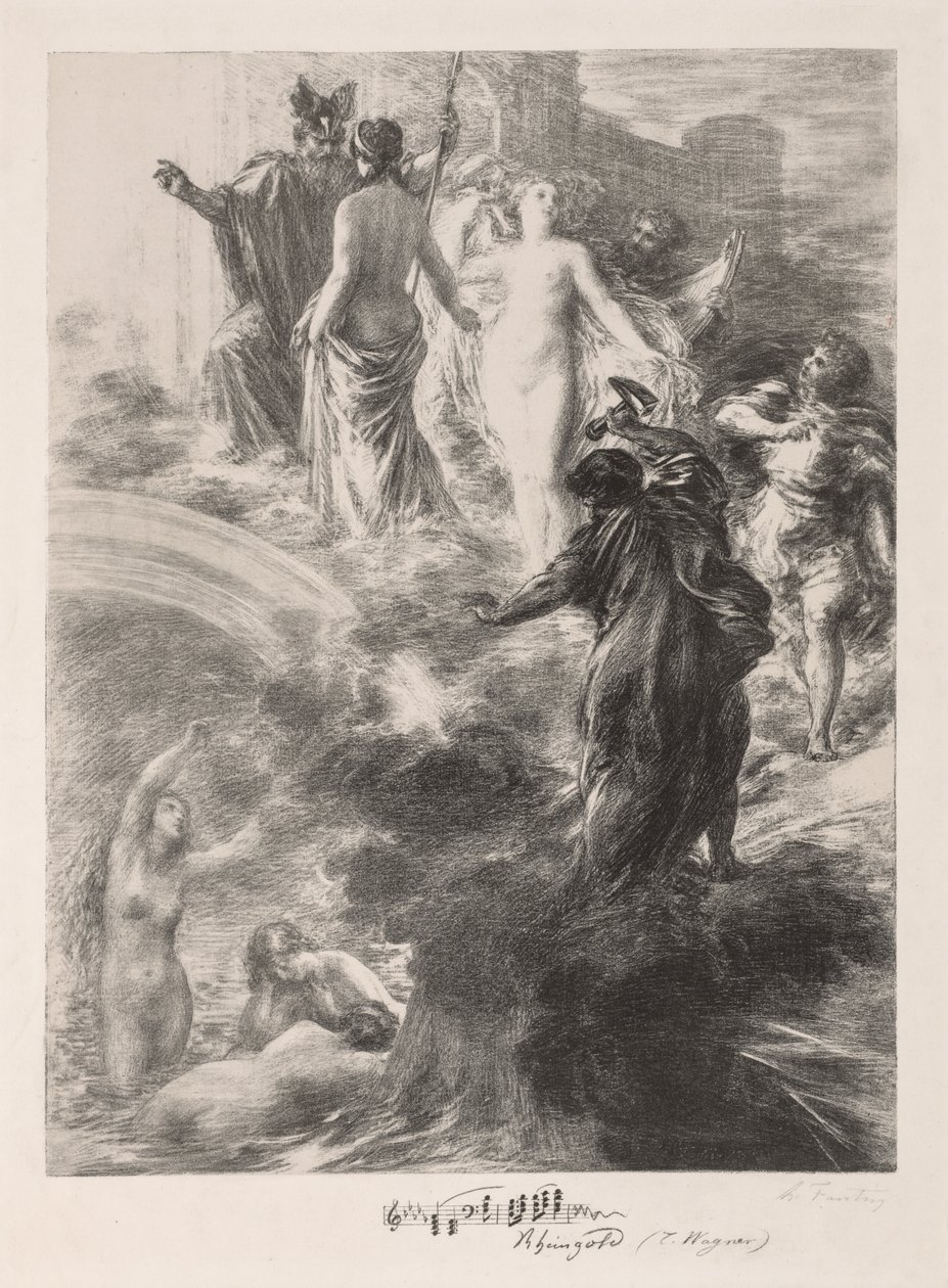 Finale van het Rijngoud door Ignace Henri Jean Fantin Latour