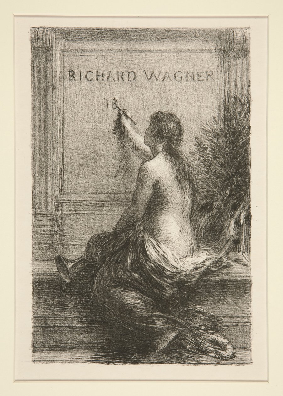 Onsterfelijkheid door Ignace Henri Jean Fantin Latour