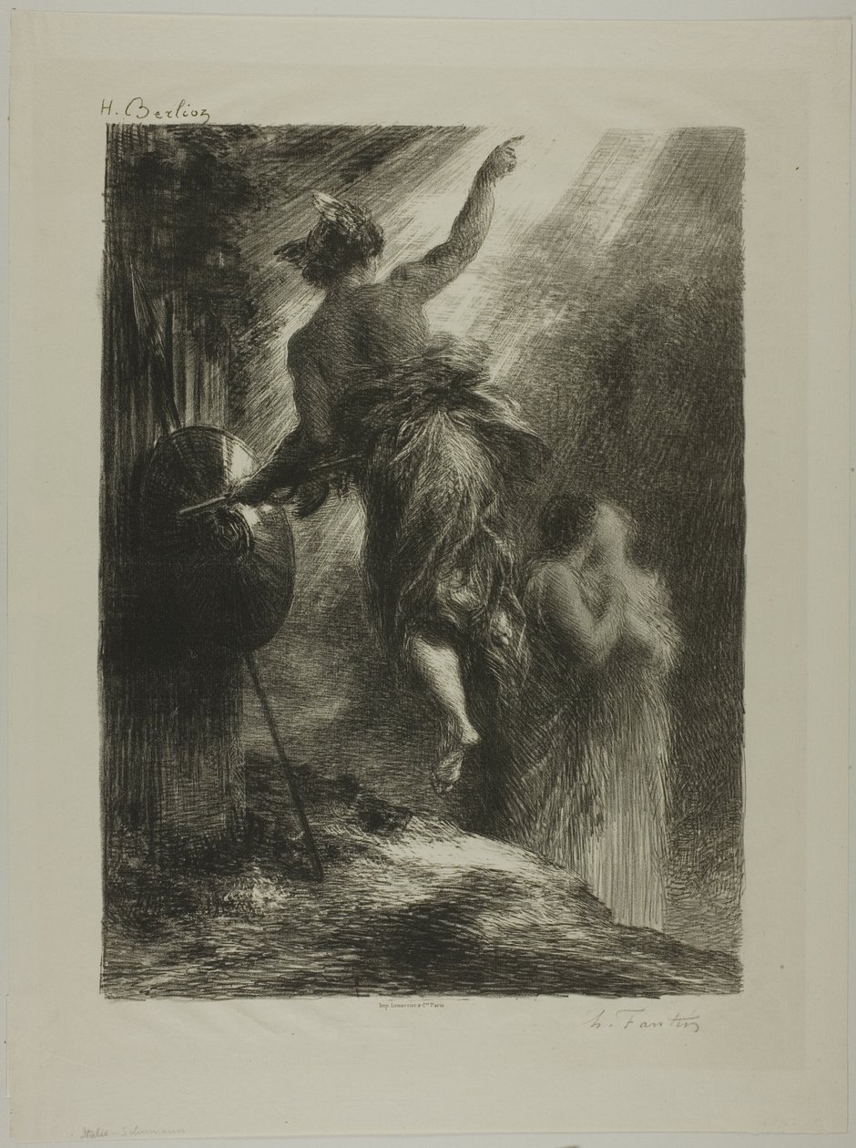 Italië! door Ignace Henri Jean Fantin Latour