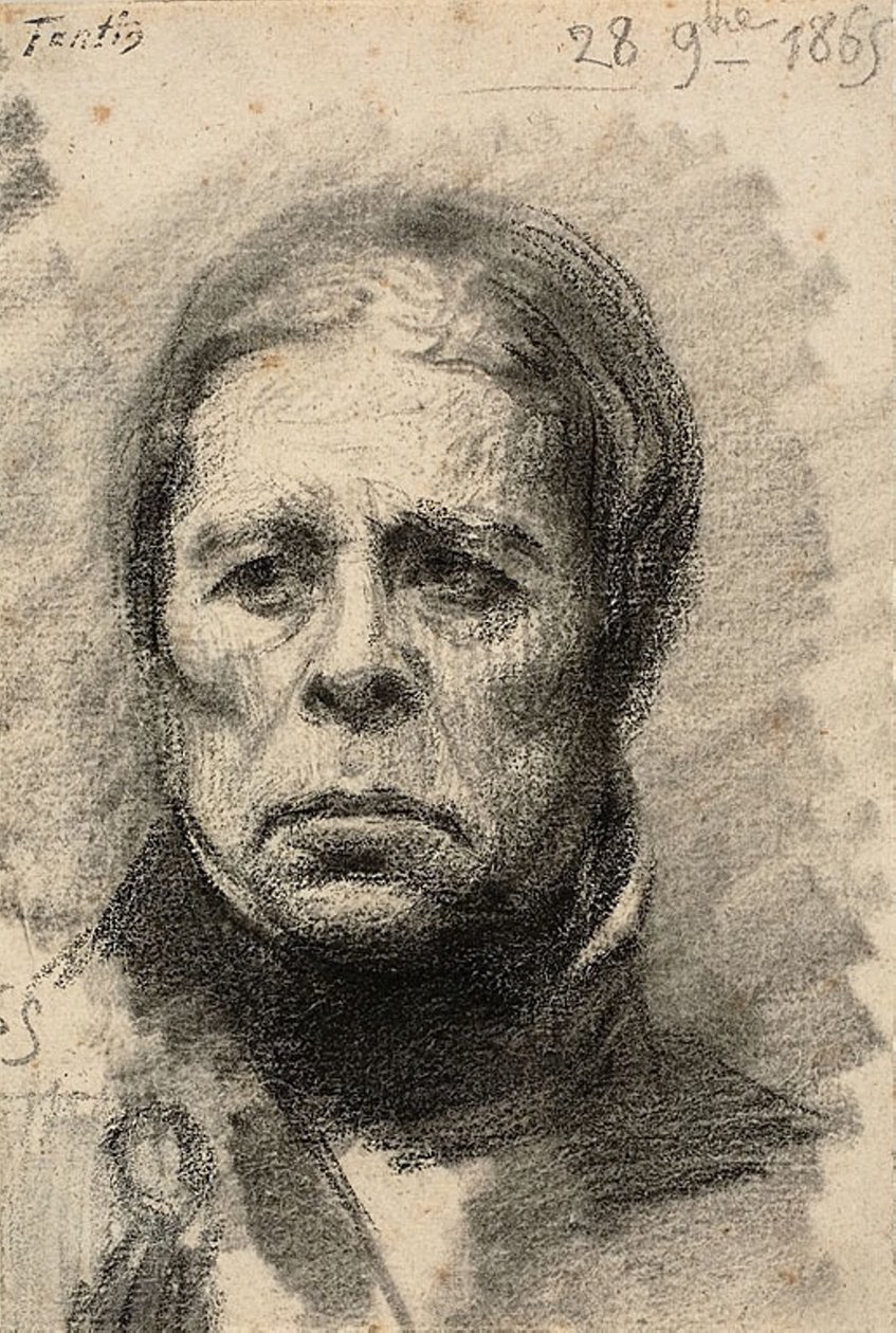 Jean-Auguste-Dominique Ingres door Henri Fantin Latour