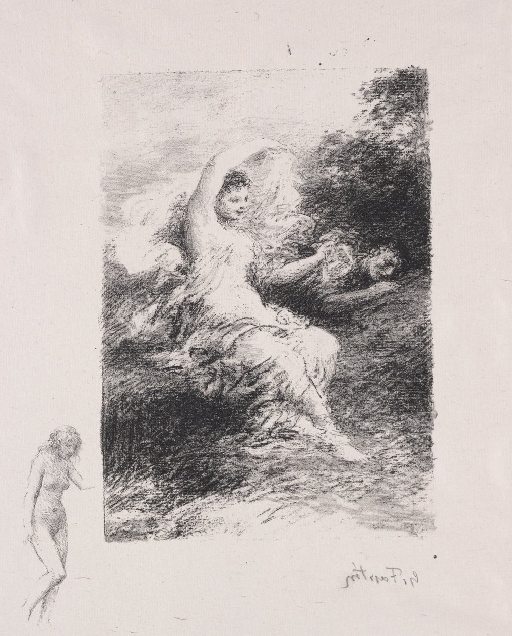 Lydé door Ignace Henri Jean Fantin Latour
