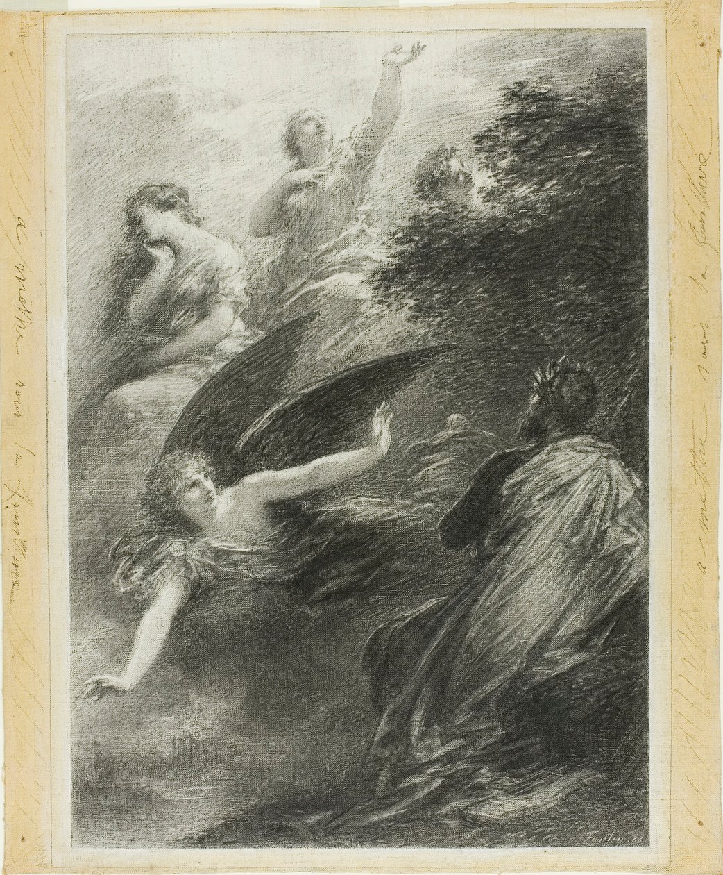 Religies en religie door Ignace Henri Jean Fantin Latour