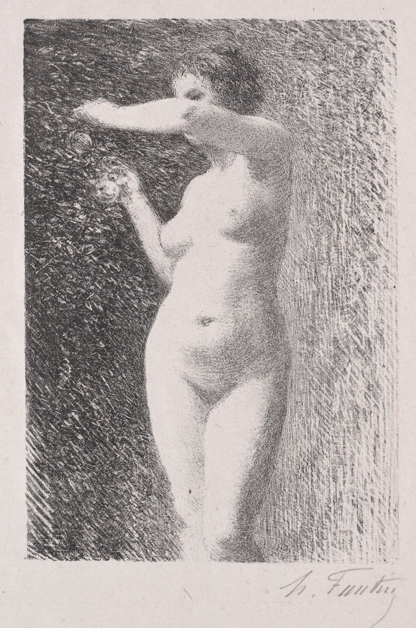 Studie voor Eva door Ignace Henri Jean Fantin Latour