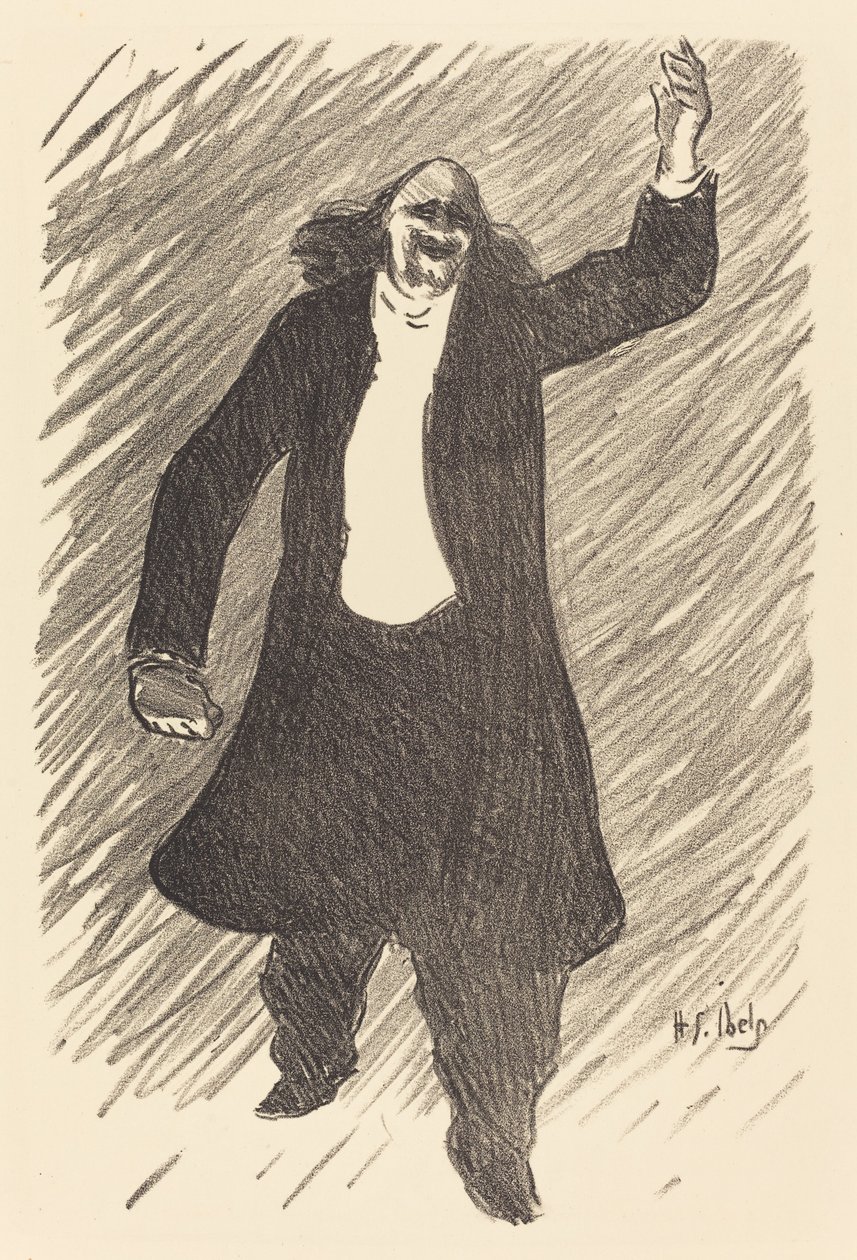 Bruant? door Henri Gabriel Ibels