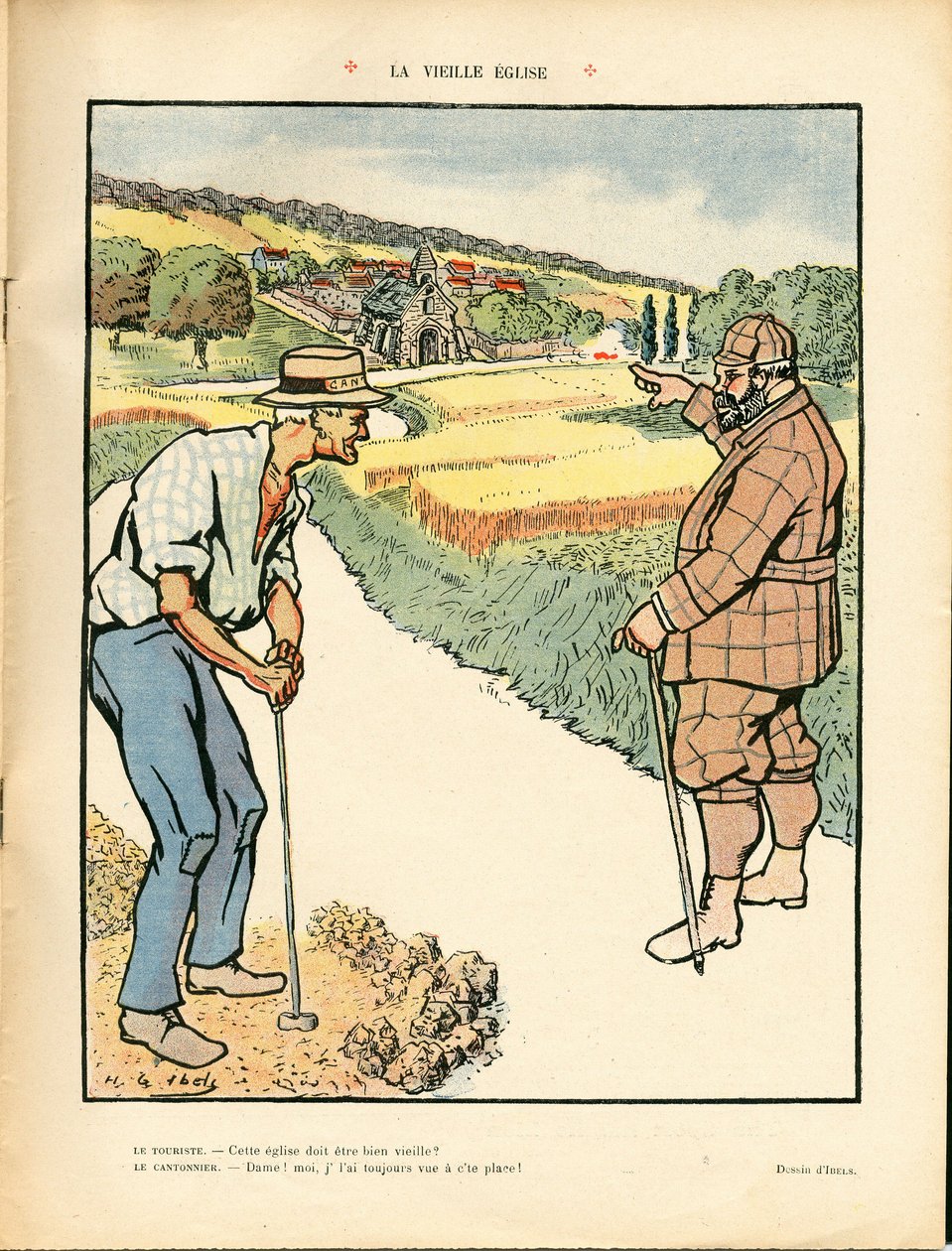 Le Rire, Satirisch in kleuren door Henri Gabriel Ibels