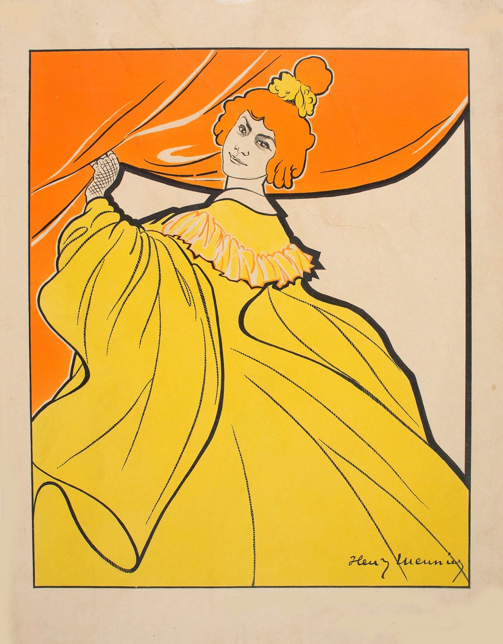 Odette Dulac door Henri Georges Meunier