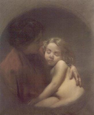 Moeder en Kind door Henri Gervex