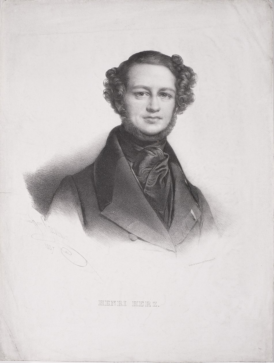 Henri Herz (1803-88) door Henri Grevedon