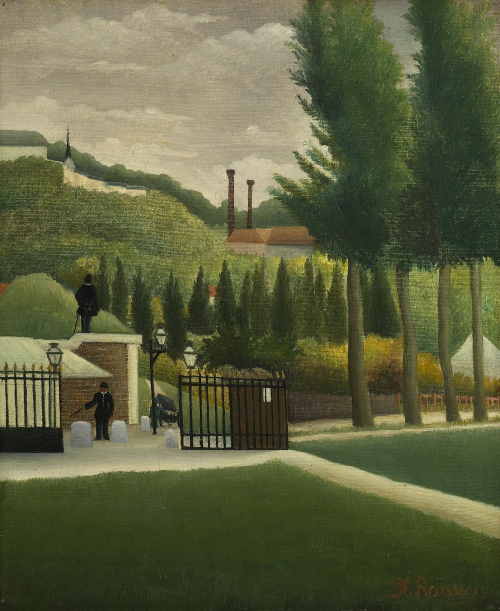 Het Tolhuis, ca. 1890 door Henri J.F. 1844 1910 Rousseau