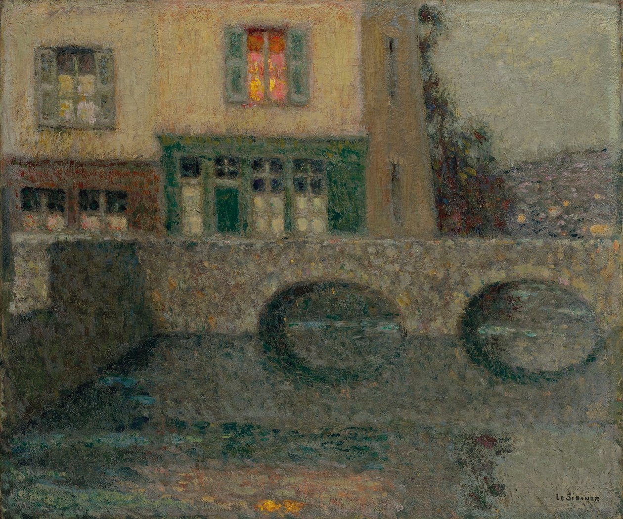 De Brug, tussen 1931 en 1938 door Henri Le Sidaner