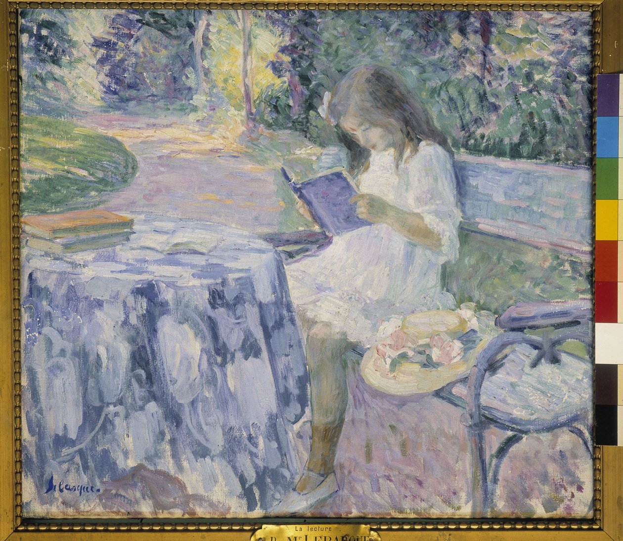De lezer door Henri Lebasque
