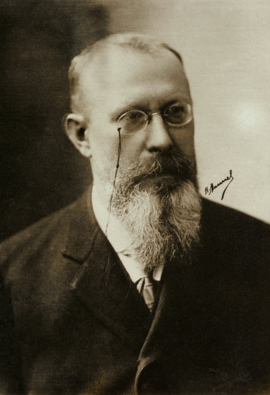 Portret van Paul Emile Appell (foto) door Henri Manuel