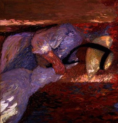 Naaien in zonlicht door Henri Martin
