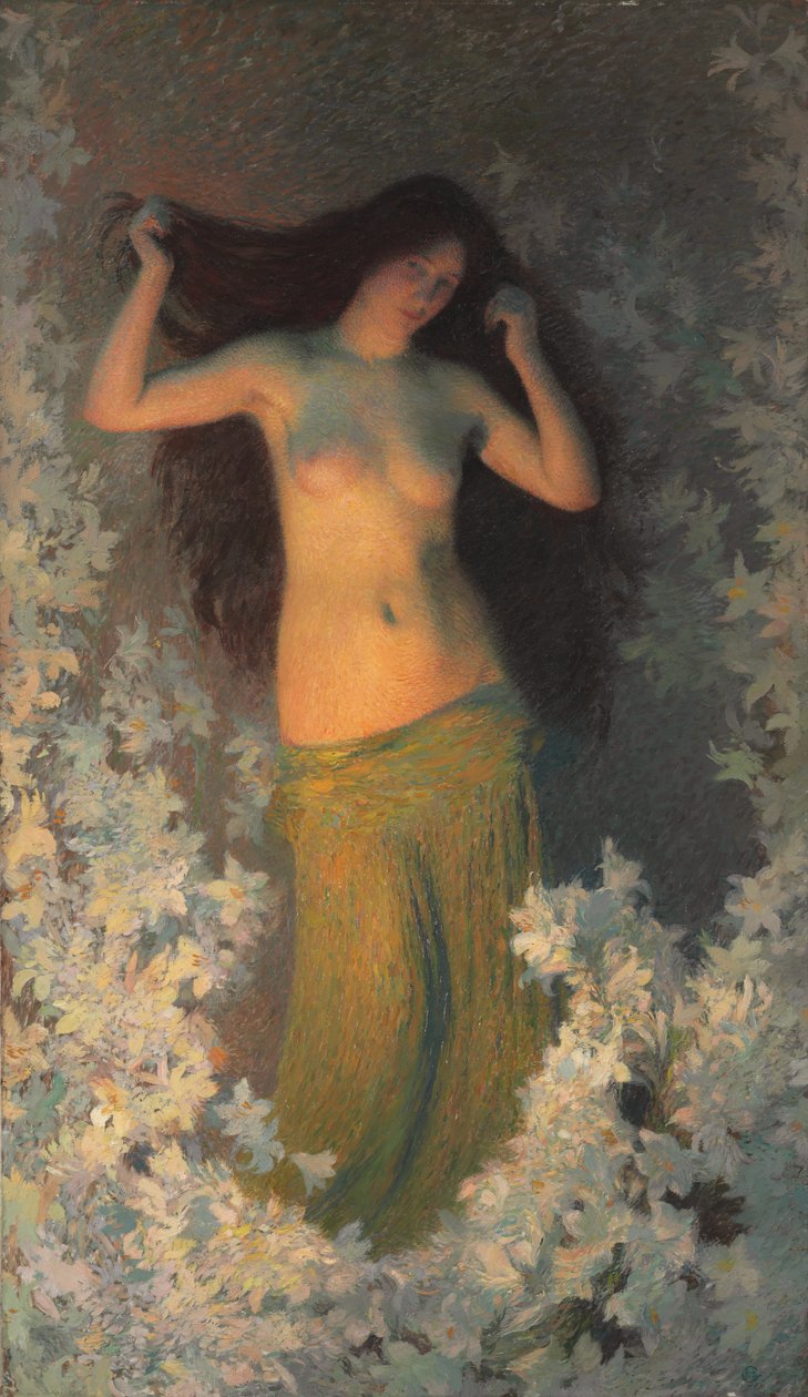 De schoonheid, 1900 door Henri Martin