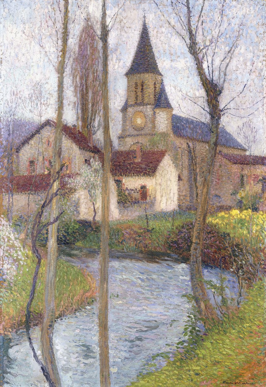 De kerk door Henri Martin