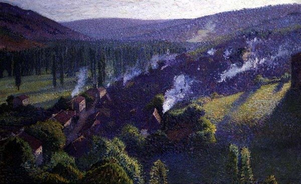 De vallei door Henri Martin