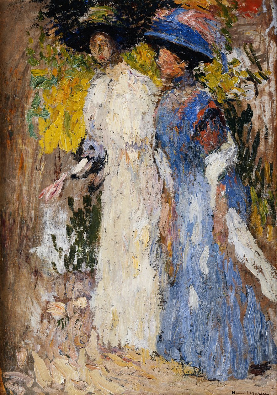 De wandeling door Henri Martin