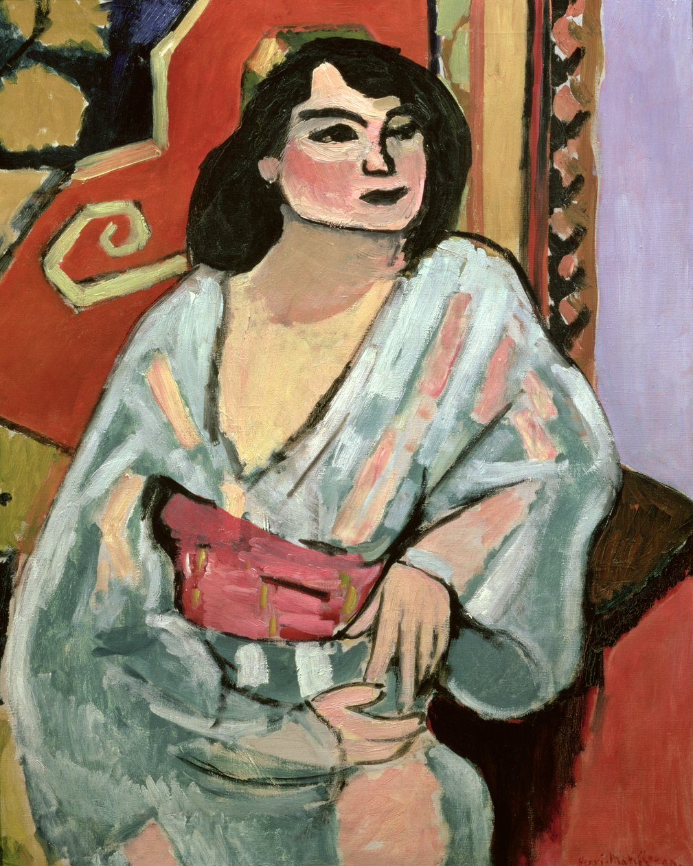 Algerijnse vrouw door Henri Matisse