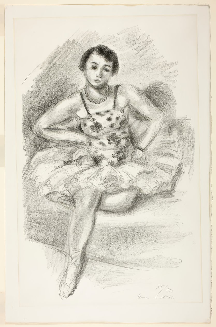Balletdanseres, van Ten Dancers door Henri Matisse