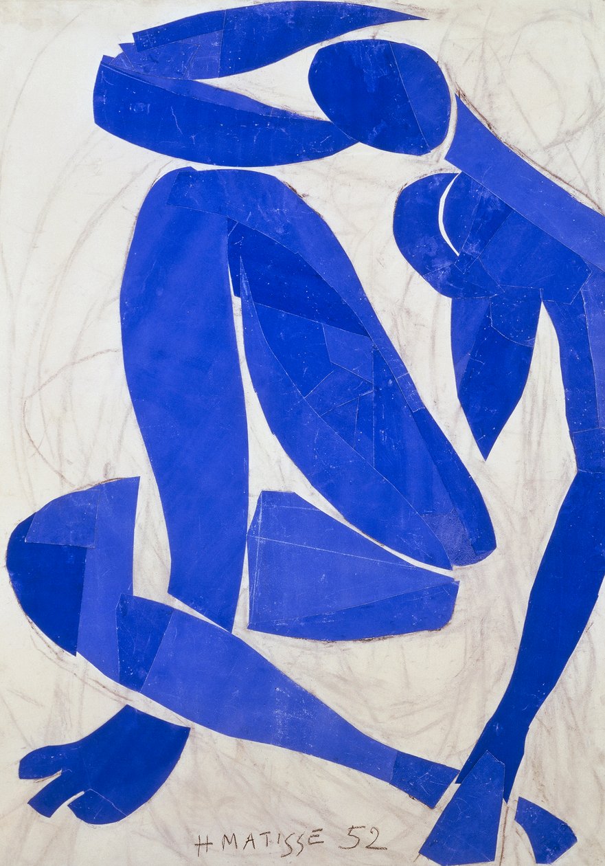 Blauw naakt IV door Henri Matisse